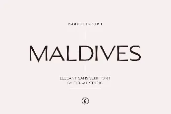 Maldives font