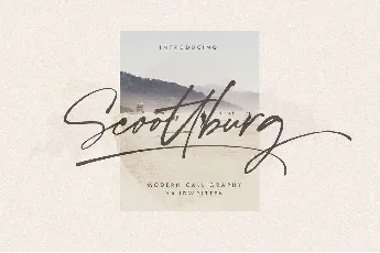 Scoottburg font