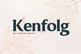 Made Kenfolg font