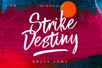 Strike Destiny font