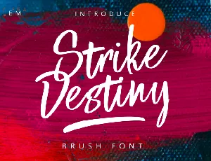 Strike Destiny font