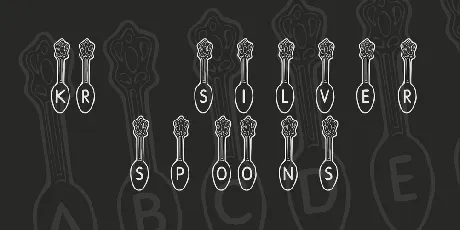 KR Silver Spoons font