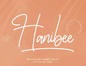 Hanibee font