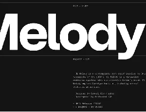BL Melody font
