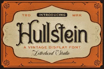 Hullstein font