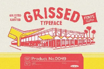 Grissed font