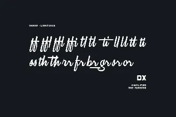 Cartel Deux Script Family font