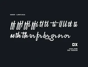 Cartel Deux Script Family font