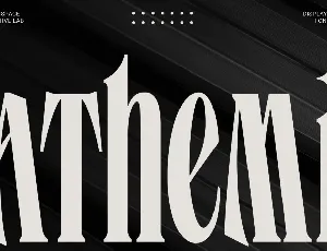 Athemi DEMO VERSION font