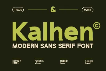 Kalhen font