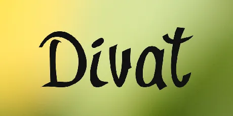 Divat font