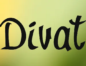 Divat font