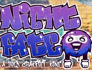 Nightfate font