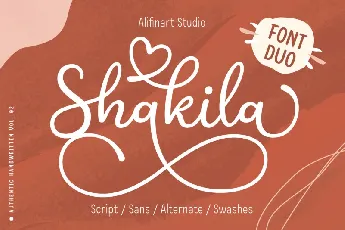 Shakila Duo font