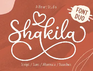Shakila Duo font
