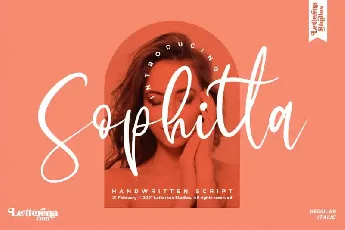 Sophitta Script font