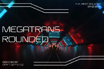 Megatrans Rounded font