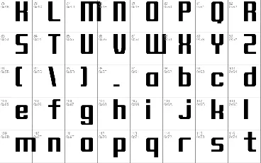 Block-C17 Bold font