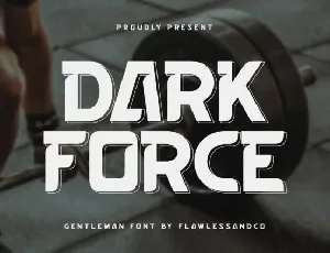 Dark Force font