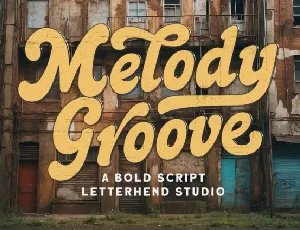 Melody Groove font