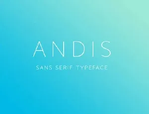 Andis font