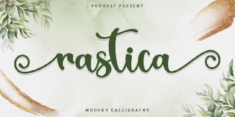 Rastica - Personal Use font