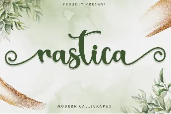 Rastica - Personal Use font