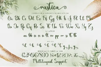 Rastica - Personal Use font