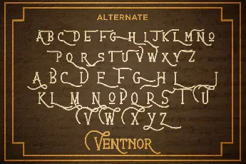 Ventnor Demo font