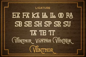 Ventnor Demo font