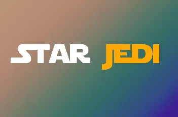 Star Jedi font