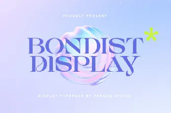 Bondist font