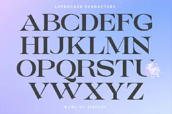 Bondist font