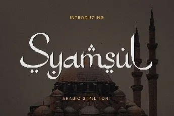 Syamsul font