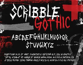 ScribbleGothic font