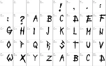 ScribbleGothic font