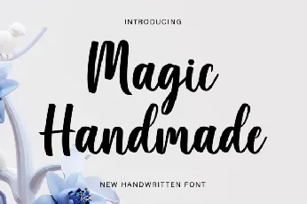 Magic Handmade font