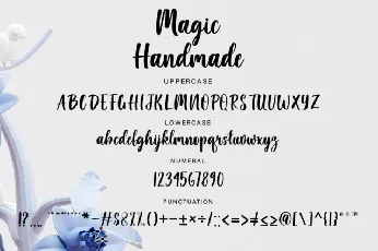 Magic Handmade font