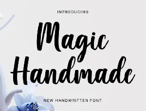 Magic Handmade font