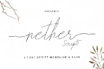 Nether Handwritten Free font