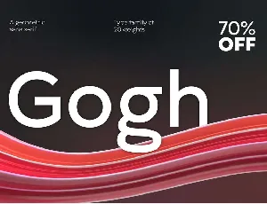 Gogh font