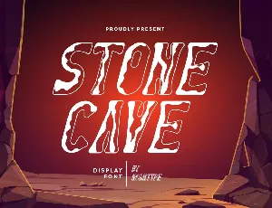 Stone Cave Demo font