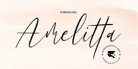 Amelitta font