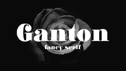 Ganton font