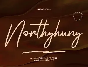 Northyhuny font