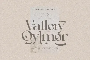 Vallery Qylmor font