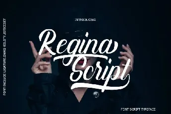 Regina Calligraphy font