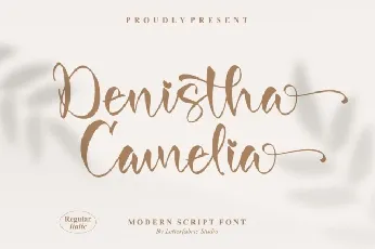 Denistha Camelia font