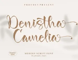 Denistha Camelia font