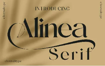 Alinea Serif font